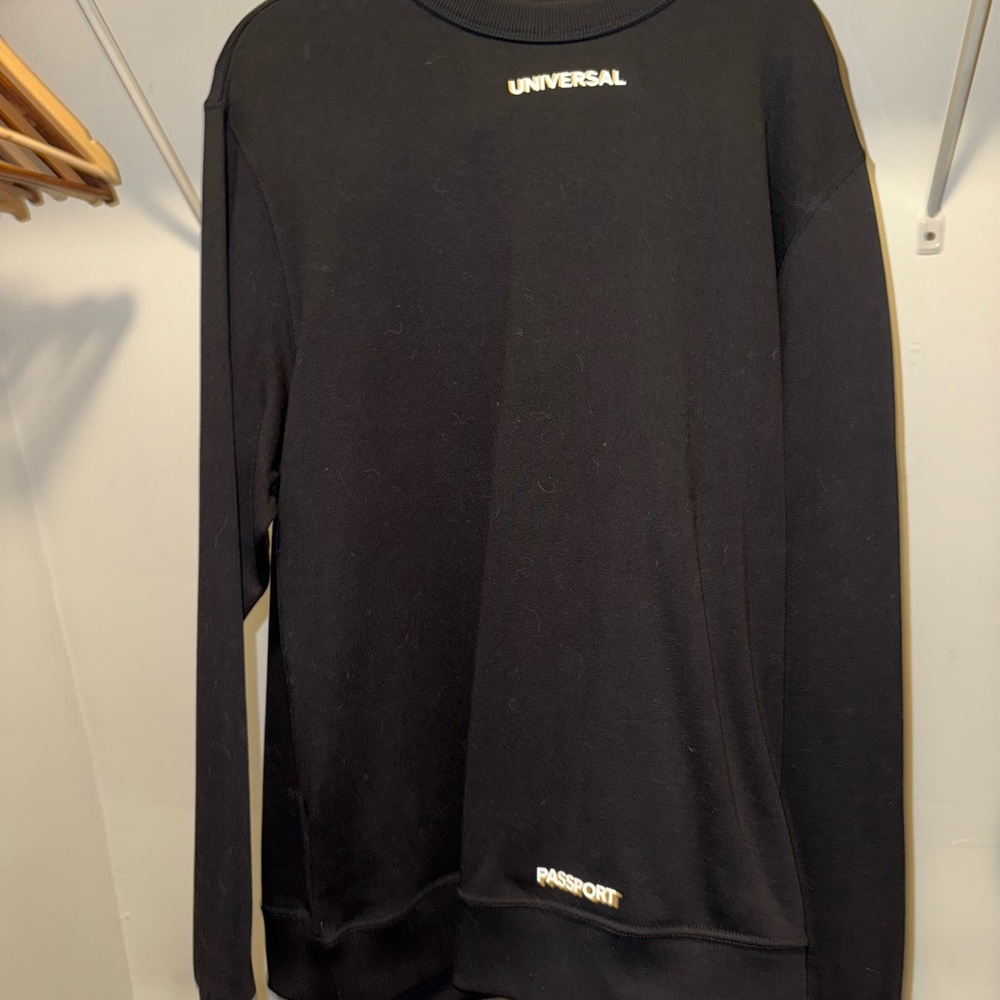 Burberry Saint Word-Art Crewneck Sweatshirt